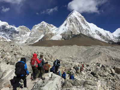 Near by Everest base camp in 2018.