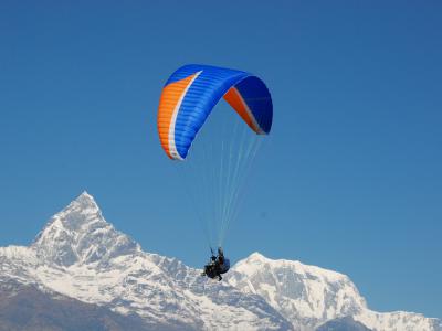 Paragliding in Himalaya