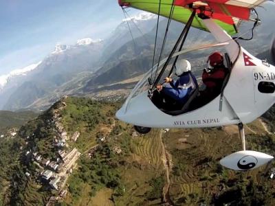 Ultra Flight in Pokhara Nepal